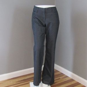 LOFT Charcoal Gray Trousers Pants Size 6